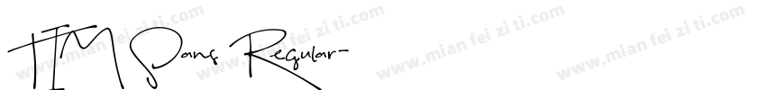 TIM Sans Regular字体转换